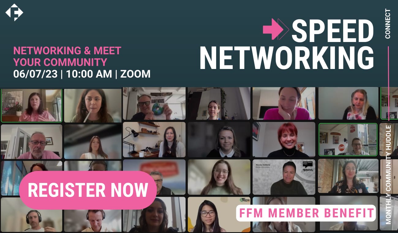 Register now: Speed Networking Special July Huddle
