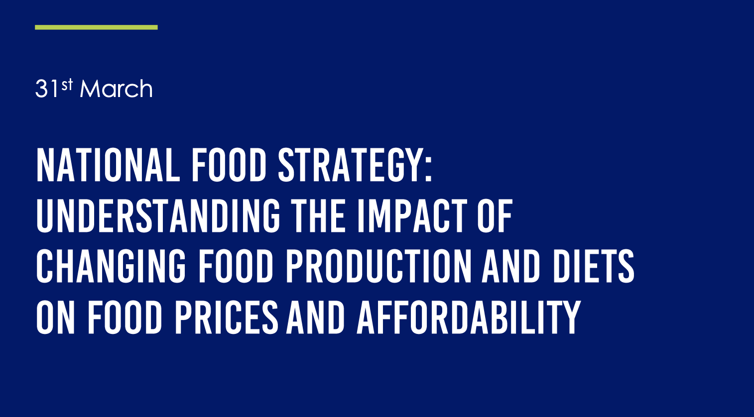 The Impact of Changing Food Production and Diets on Food Prices and Affordability