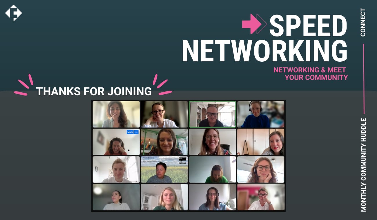 Key Takeaways – July Huddle: Speed Networking Special