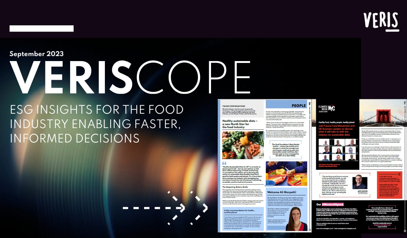 Veriscope – ESG trends insight report