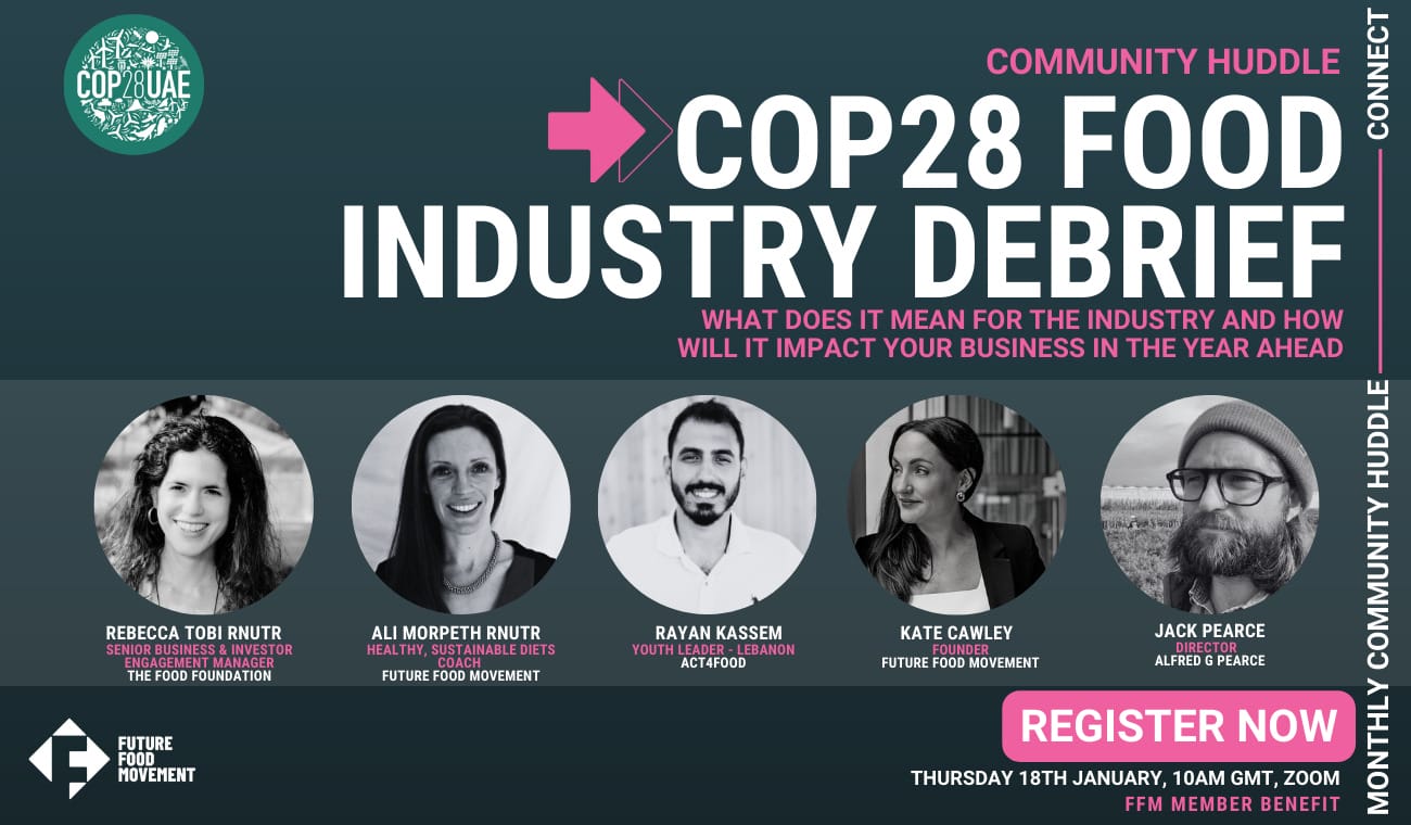 JANUARY HUDDLE: COP28 SPECIAL
