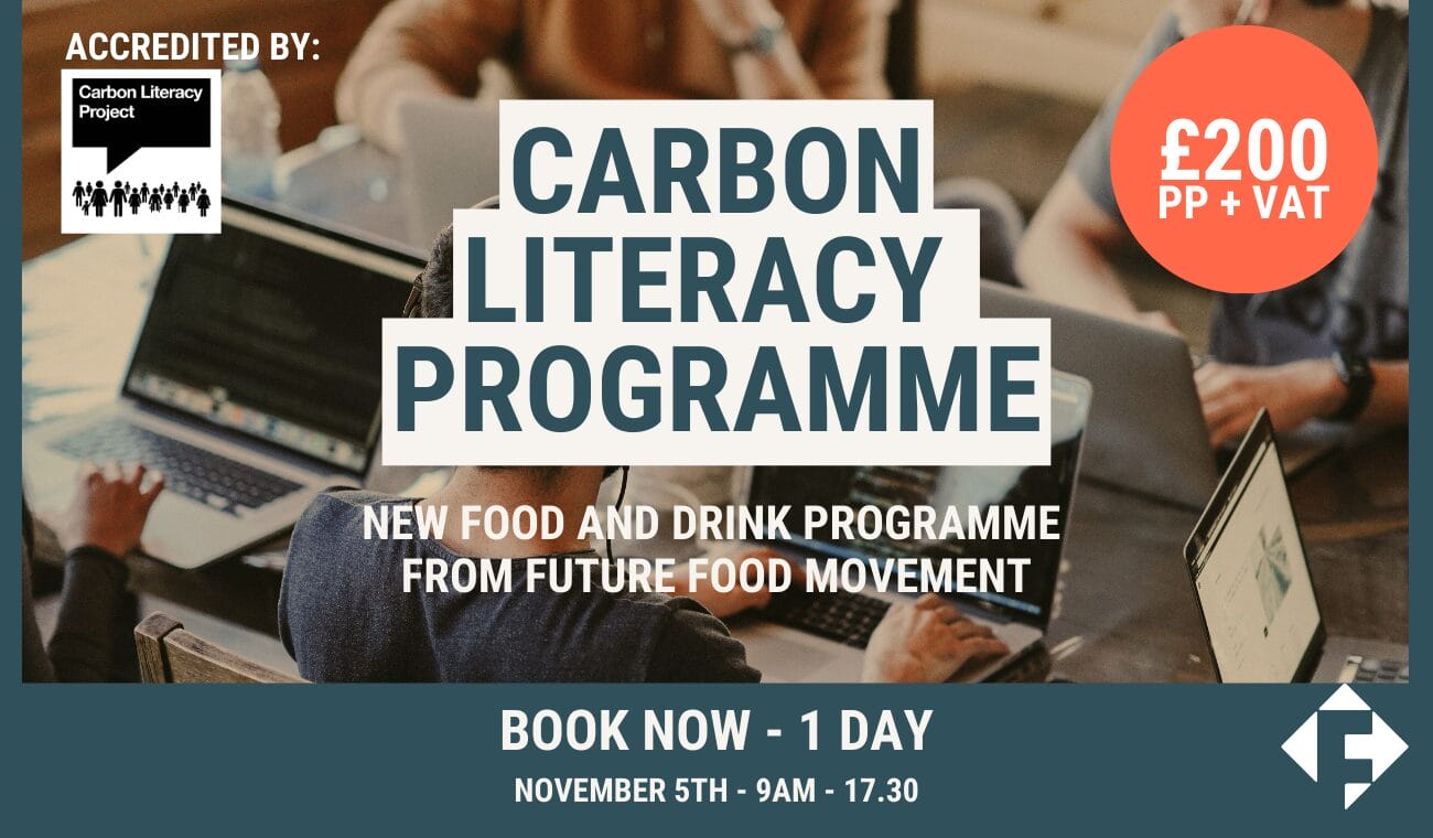 Carbon Literacy Food & Drink Programme – November 2024